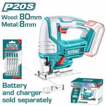 Σέγα 20V TOTAL TJSLI8501 ( ΧΩΡΙΣ μπαταρία + Ταχυφορτιστή )