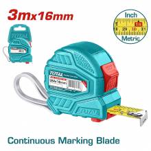 Μετροταινία 3m X 16mm TOTAL ( TMT126331 )