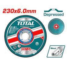Δίσκος λειάνσεως μετάλλου TOTAL Φ - 230 Χ 6mm ( TAC2232301 )