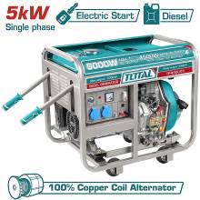 Γεννήτρια πετρελαίου TOTAL 4.500W 5.6KVA ( TP450001 )