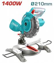Φαλτσοπρίονο Ξύλου TOTAL ηλεκτρικό 1400W / Φ210 mm ( TS42142107 )
