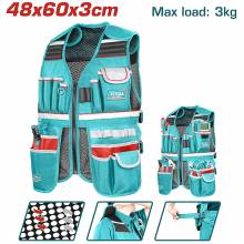 Γιλέκο για Εργαλεία TOTAL 48X60X3cm Επαγγελματικό ( TTVT16025 )