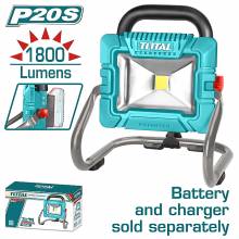 Προβολέας LED TOTAL Μπαταρίας Li-ion 20V Χωρίς Μπαταρία & Φορτιστή ( TWLI2025 )