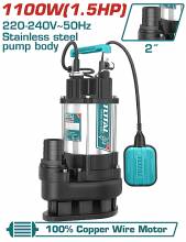 Αντλία υποβρύχια λυμάτων TOTAL ΙΝΟΧ Β.Τ 1.100W 2" ( TWP7110016 )