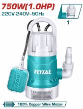 Αντλία TOTAL Ακαθάρτων Υποβρύχια Υδάτων 750W ( TWP87506 )