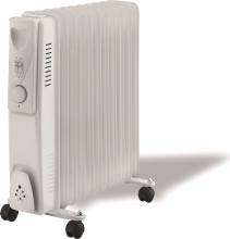 Καλοριφέρ λαδιού ηλεκτρικό 2500W EUROLAMP 147-29461 με 11 φέτες θερμοστάτη προστασία υπερθέρμανσης & 3 επιλογές λειτουργίας για χώρους έως 25τμ ( 147-29461 )