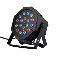 Φωτιστικό Disco 20W IBIZA PAR-LED181 με DMX διαστάσεις 17,5 Χ 17,5 Χ 10 cm (PARLED181)