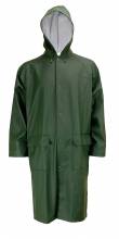 Αδιάβροχη καμπαρντίνα PU με κουκούλα ενισχυμένη GALAXY COMFORT 517 χρώμα Πράσινο ( 517 )