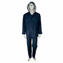 Αδιάβροχο κοστούμι PU με κουκούλα ενισχυμένο GALAXY COMFORT PLUS 502 χρώμα Μπλε ( 502 )