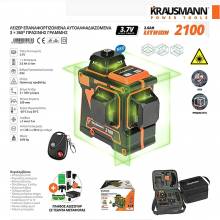 Αλφάδι Laser αυτοαλφαδιαζόμενο KRAUSMANN πράσινης δέσμης 3.7 VSCL-3-360G ( 2100 )