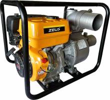 Αντλία νερού βενζινοκίνητη ZEUS GP 13100 με 12,5 HP Φυγοκεντρική Αυτόματης αναρρόφησης 4''x4'' ( GP13100 )