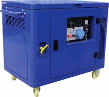 Γεννήτρια Βενζίνης Αθόρυβη 9,5 KVA ZONGSHEN PB-PH-QB 9000E 220V με Πίνακα Αυτόματης Ζεύξης ATS ( 41A13 )