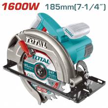 Δισκοπρίονο ξύλου TOTAL 1.600W - 185mm ( TS1161856 )