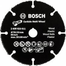Δίσκος κοπής καρβιδίου  BOSCH 76mm για GWS 10.8 V-EC 2608623011
