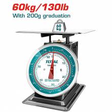 Ζυγαριά Ελατηρίου Αναλογική TOTAL με Ικανότητα Ζύγισης 60kg και Υποδιαίρεση 200gr ( TESA5601 )
