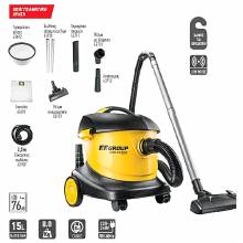Ηλεκτρική σκούπα στερεών 800W FF GROUP DVC 15 PRO 15Lt ( 43499 )