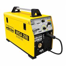 Ηλεκτροκόλληση 180A DECA MIGA 218 inverter Ηλεκτροδίου LIFT TIG & Σύρματος MIG MAG ( DECA MIGA 218 )