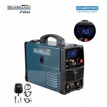 Ηλεκτροκόλληση Inverter 150A BORMANN PRO BIW1150 MIG MAG TIG & Ηλεκτροδίου MMA με Ψηφιακή Οθόνη ( 071648 )