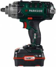 Μπουλονόκλειδο Μπαταρίας υποδοχή 1/2'' 20V PARKSIDE PASSK 20-LI C4 400Nm ( IAN 465708_2404 )