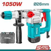 Πιστολέτο Σκαπτικό - Περιστροφικό TOTAL SDS-PLUS 1.050W / 4,5J ( TH110266 )