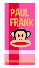 Πετσέτα θαλάσσης PAUL FRANK  4949 FUCCIA από microfiber 90x180 cm ( 4949 )