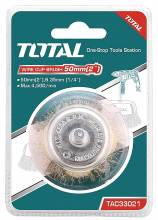 Συρματόβουρτσα TOTAL δραπάνου καμπάνα 75mm ( TAC33031 )