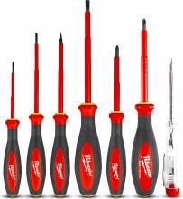 Σετ 7 Κατσαβίδια Ηλεκτρολόγου MILWAUKEE VDE 1000V 4932464068