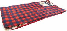 Υπνόσακος sleeping bag παιδικός PANDA KID I 12330 140x70cm χρώμα Κόκκινο καρό ( 12330 )