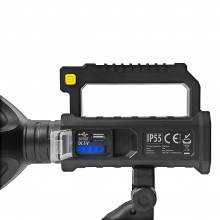 Προβολέας Επαναφορτιζόμενος PHENOM BIG GUN XHP90 LED IP55 2000LUMEN ( XHP90 )