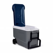 Ψυγείο πάγου τροχήλατο IGLOO MAXCOLD ROLLER 40 41608 38Lit χρώμα Μπλε Γκρι ( 41608 )