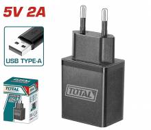 Φορτιστής TOTAL 5V / 2A USΒ Τype-A ( TCLI120502 )